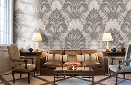 Обои 72702 фото в интерьере кабинета превью