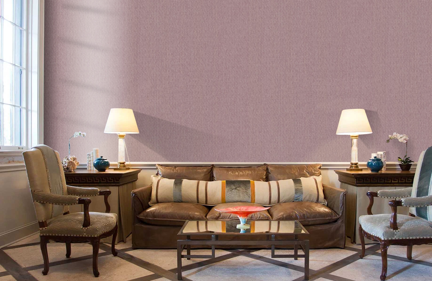 Обои 97212 фото в интерьере кабинета