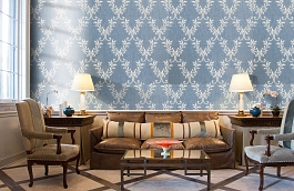 Обои CM30005 фото в интерьере кабинета превью