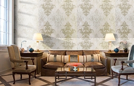 Обои CS18102 фото в интерьере кабинета превью