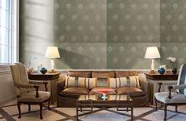 Обои DI008 фото в интерьере кабинета превью