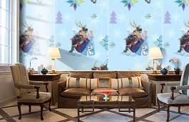 Обои E-D-002 фото в интерьере кабинета превью