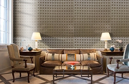 Обои SE644086 фото в интерьере кабинета превью