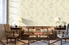 Обои WS20072 фото в интерьере кабинета превью