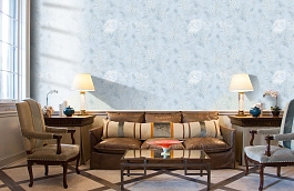 Обои AD1821 фото в интерьере кабинета превью