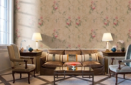 Обои R11643 фото в интерьере кабинета превью