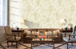 Обои R11735 фото в интерьере кабинета превью