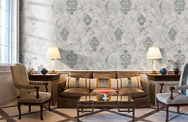 Обои R11739 фото в интерьере кабинета превью