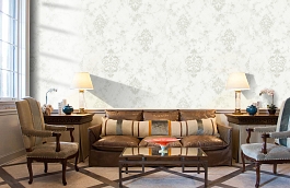 Обои R11742 фото в интерьере кабинета превью