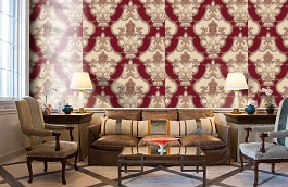 Обои R11914 фото в интерьере кабинета превью