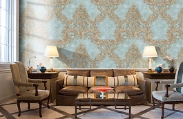 Обои R1903 фото в интерьере кабинета превью