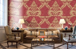 Обои R1913 фото в интерьере кабинета превью