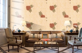 Обои R1919 фото в интерьере кабинета превью