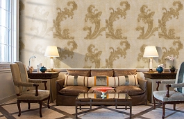 Обои R1927 фото в интерьере кабинета превью