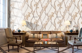 Обои R22405 фото в интерьере кабинета превью