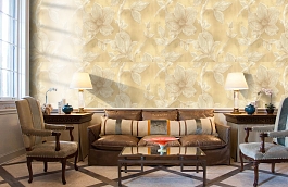 Обои R3003 фото в интерьере кабинета превью