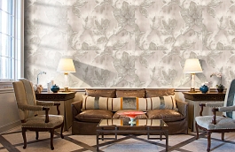 Обои R3011 фото в интерьере кабинета превью