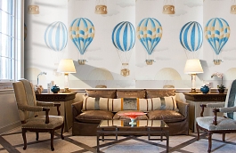 Обои 240392 фото в интерьере кабинета превью