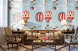 Обои 240394 фото в интерьере кабинета превью