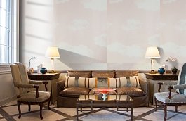 Обои 240501 фото в интерьере кабинета превью