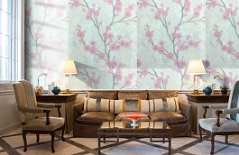 Обои 80580-01 фото в интерьере кабинета превью