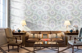 Обои 8524-10 фото в интерьере кабинета превью