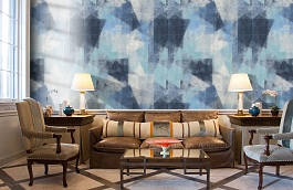 Обои UR3114 фото в интерьере кабинета превью