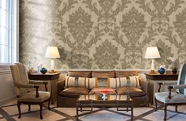 Обои VB3101 фото в интерьере кабинета превью