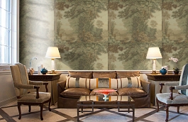 Обои 72905 фото в интерьере кабинета превью