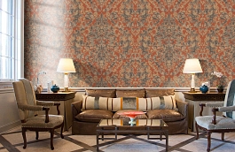 Обои Pm 6 020 фото в интерьере кабинета превью