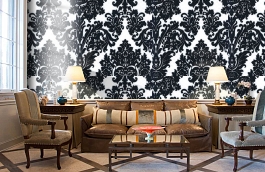 Обои 57554 фото в интерьере кабинета превью