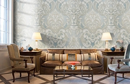 Обои 81347 фото в интерьере кабинета превью