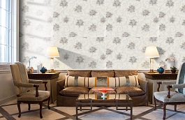 Обои 9006-20 фото в интерьере кабинета превью