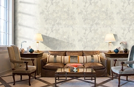 Обои 9011-00 фото в интерьере кабинета превью