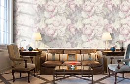 Обои 9017-11 фото в интерьере кабинета превью