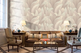 Обои 9027-06 фото в интерьере кабинета превью