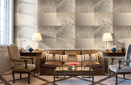 Обои 9039-12 фото в интерьере кабинета превью