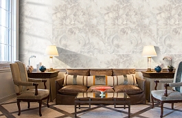 Обои 9044-01 фото в интерьере кабинета превью