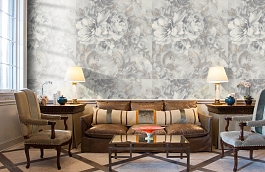 Обои 9044-11 фото в интерьере кабинета превью