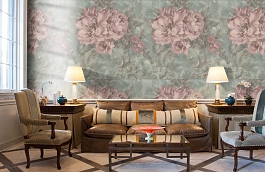 Обои 9044-15 фото в интерьере кабинета превью