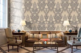 Обои 9089-02 фото в интерьере кабинета превью