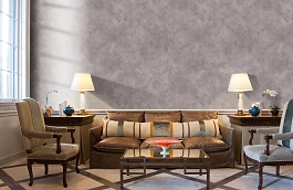 Обои 9107-12 фото в интерьере кабинета превью