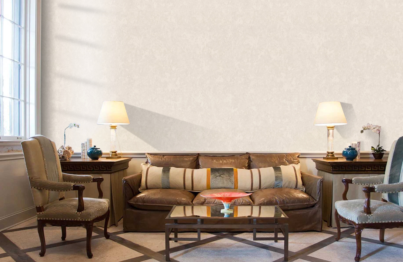 Обои 9113-01 фото в интерьере кабинета