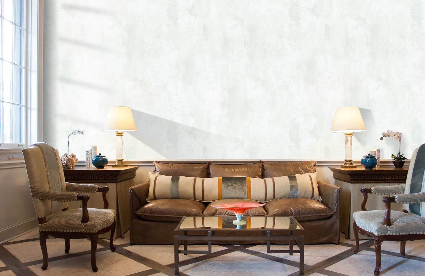 Обои 9123-00 фото в интерьере кабинета