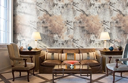 Обои 9164-14 фото в интерьере кабинета превью