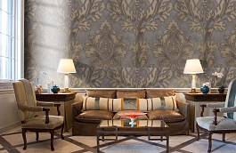 Обои 92801 фото в интерьере кабинета превью