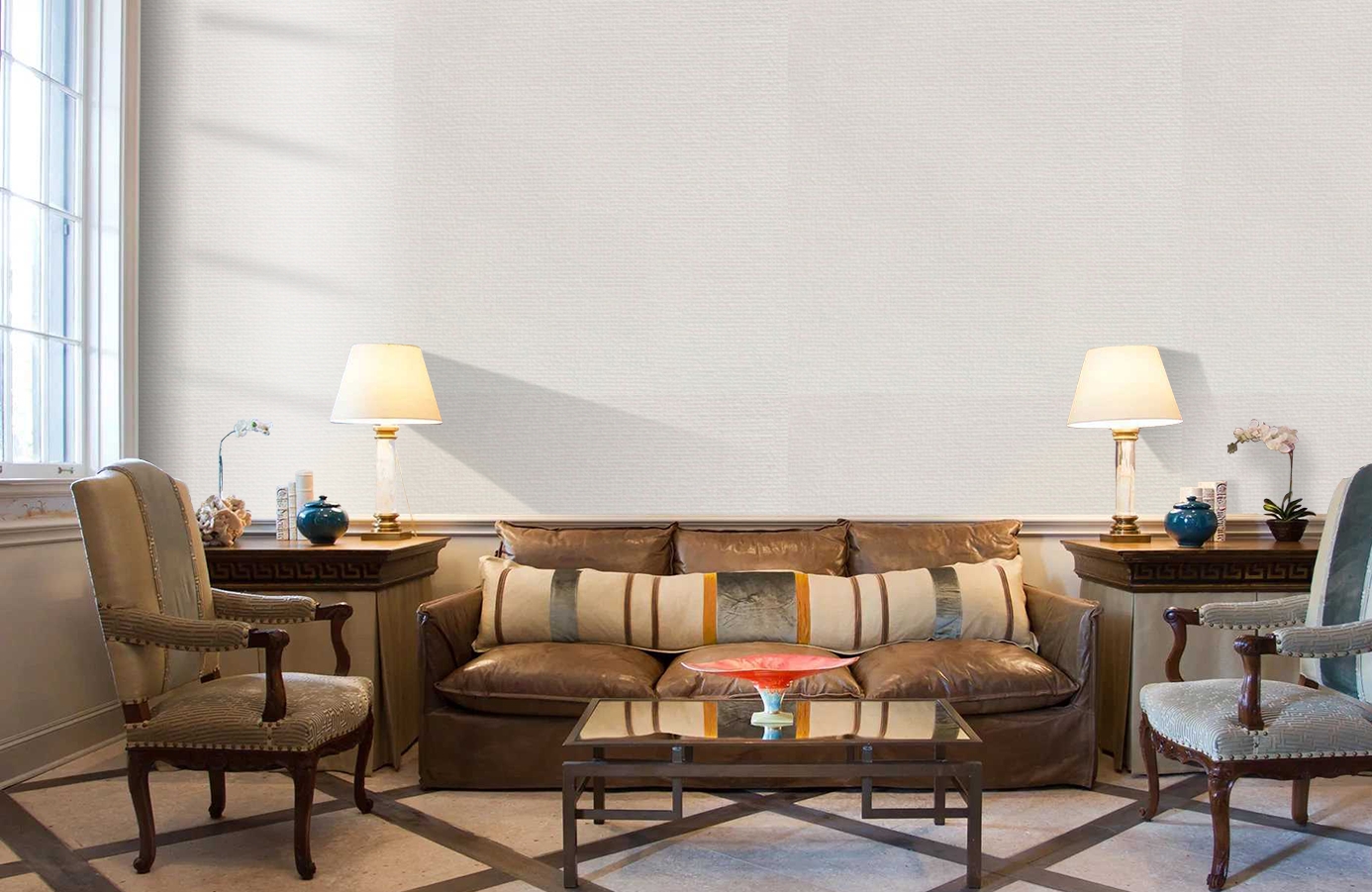 Обои 9347 фото в интерьере кабинета