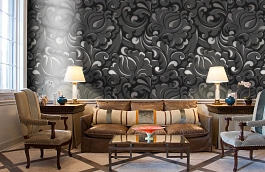 Обои 97973 фото в интерьере кабинета превью