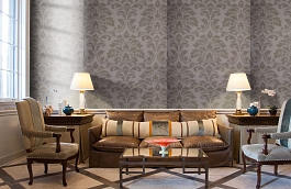 Обои 02574-32 фото в интерьере кабинета превью