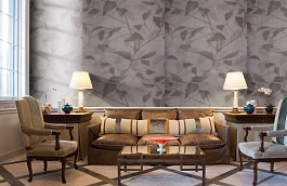 Обои 02575-12 фото в интерьере кабинета превью